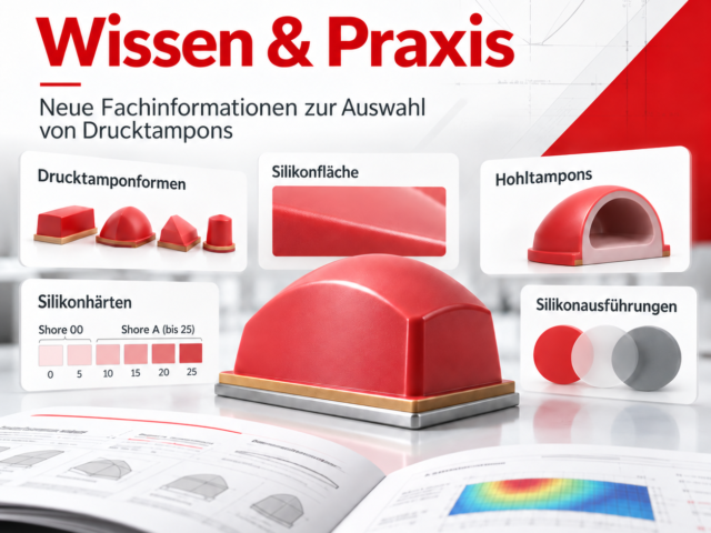 Neu: Wissen & Praxis – Fachwissen rund um Drucktampons